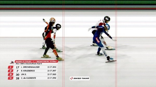 万利配资 惊险! 林孝埈0.005秒绝杀美国选手, 闯入短道世巡赛1500米半决赛