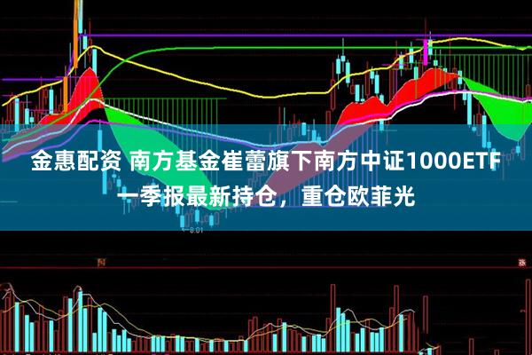 金惠配资 南方基金崔蕾旗下南方中证1000ETF一季报最新持仓，重仓欧菲光